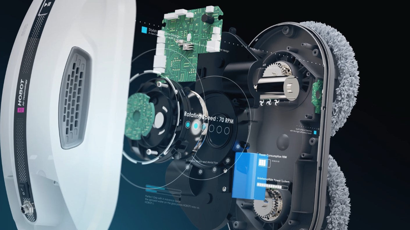 Robot Limpiacristales HOBOT-R3